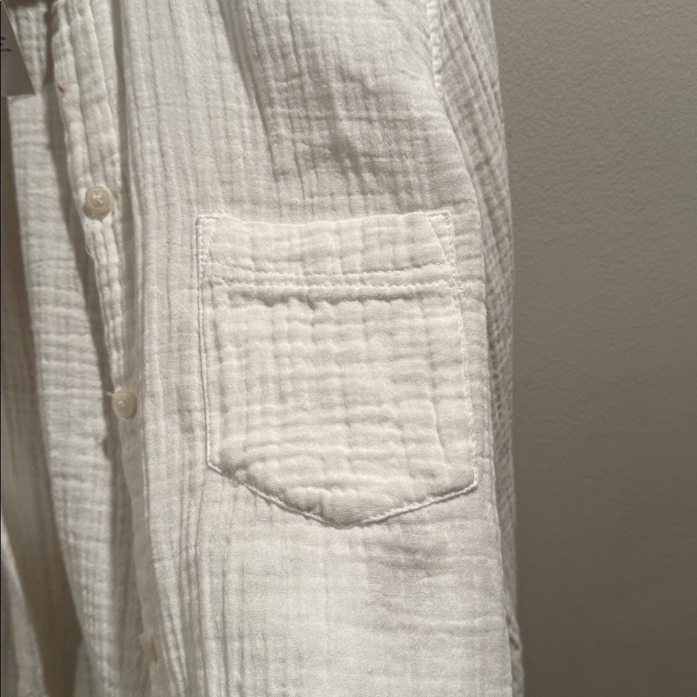 NWT J. Crew Garçon classic shirt in gauze Size 6 - Picture 4 of 7